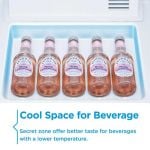 Midea MDRE379FGE01D 54cm 70/30 Split Integrated Fridge Freezer