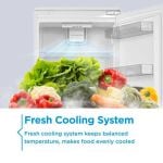 Midea MDRE379FGE01D 54cm 70/30 Split Integrated Fridge Freezer