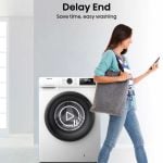 Hisense WF1Q1041BW Load 10kg Spin 1400 Steam Washing Machine - White