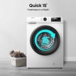 Hisense WF1Q1041BW Load 10kg Spin 1400 Steam Washing Machine - White