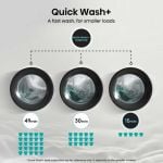 Hisense WF3S1243BW3 Load 12kg Spin 1400 Steam Washing Machine - White