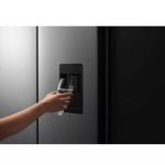 Fisher & Paykel RF505ANUX1 Freestanding 70/30 American Style Fridge Freezer, Stainless Steel