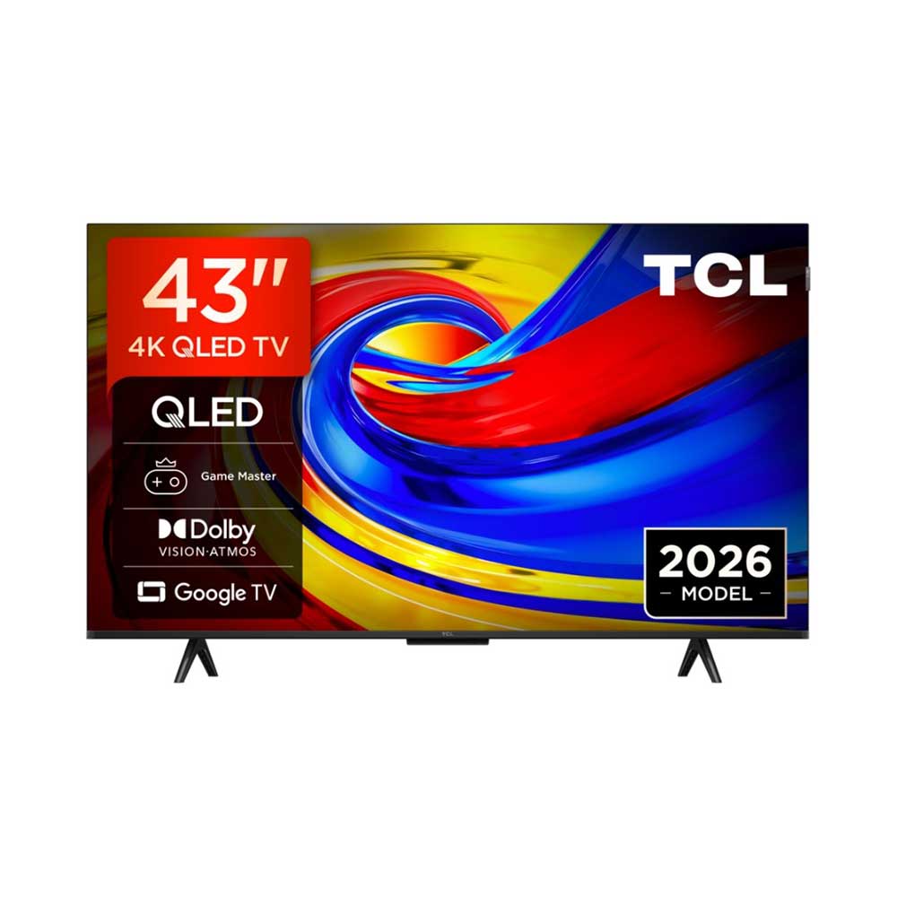 TCL 43P7L-UK (2026) 43 inch 4K HDR QLED Direct LED Google TV