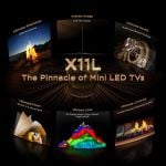 TCL 85X11L-UK 85" 4K Ultra HD SQD Mini Led Google TV - Black