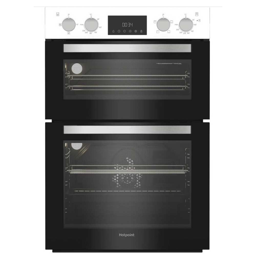 Hotpoint DIH10DW Built In Electric Double Oven - White