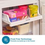 Sensis RFCMBI015450EW 54cm Wide 50/50 Split Integrated Fridge Freezer - White