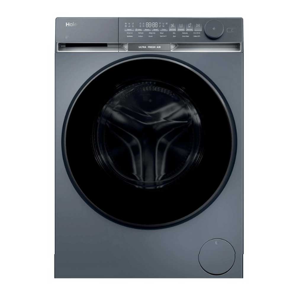 Haier HW100-B14387GUU Washing Machine 1400 Spin 10kg Load - Graphite