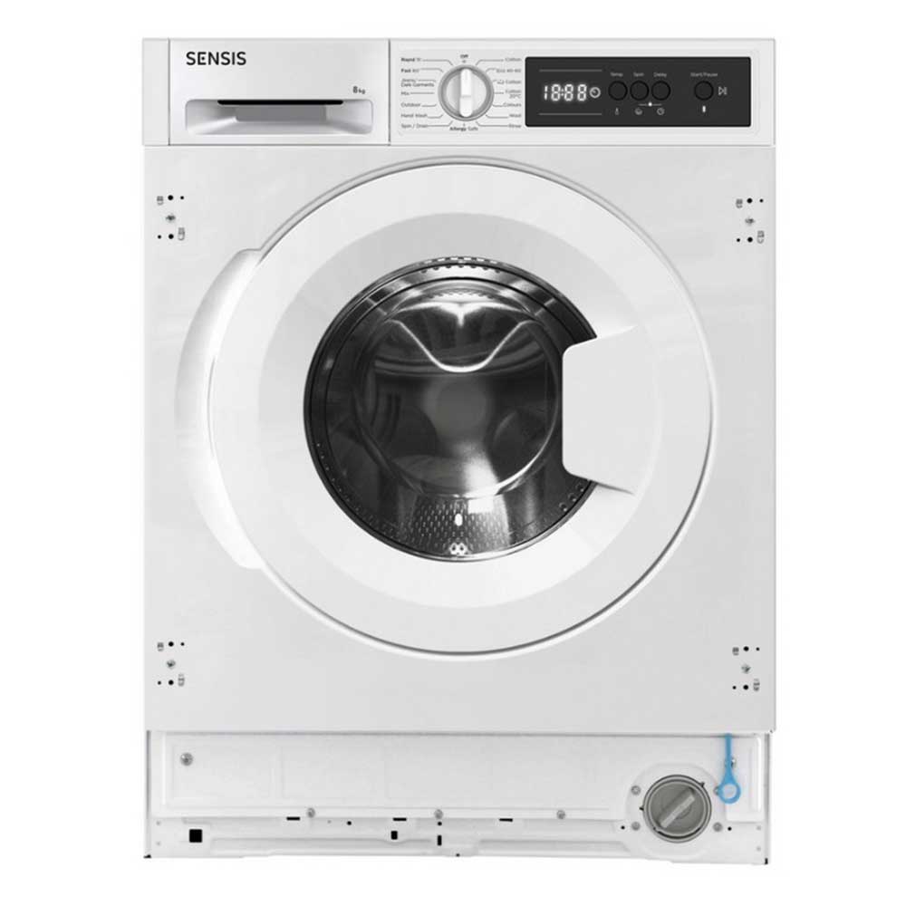Sensis WMBI01814AW Integrated Washing Machine 1400 Spin 8kg Load