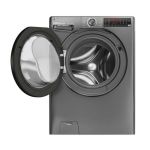 Hoover H3WPS4106TAMBR 10kg, 1400 Spin Washing Machine - Graphite
