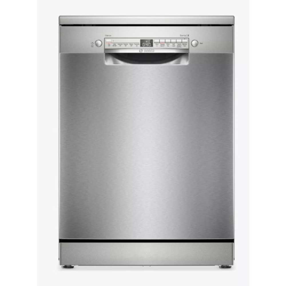 Bosch SMS2HVI06G Series 2 Freestanding Dishwasher - 14 Place Settings - Brushed Steel