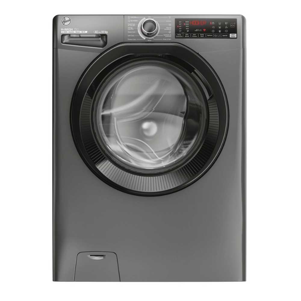 Hoover H3WPS4106TAMBR 10kg, 1400 Spin Washing Machine - Graphite