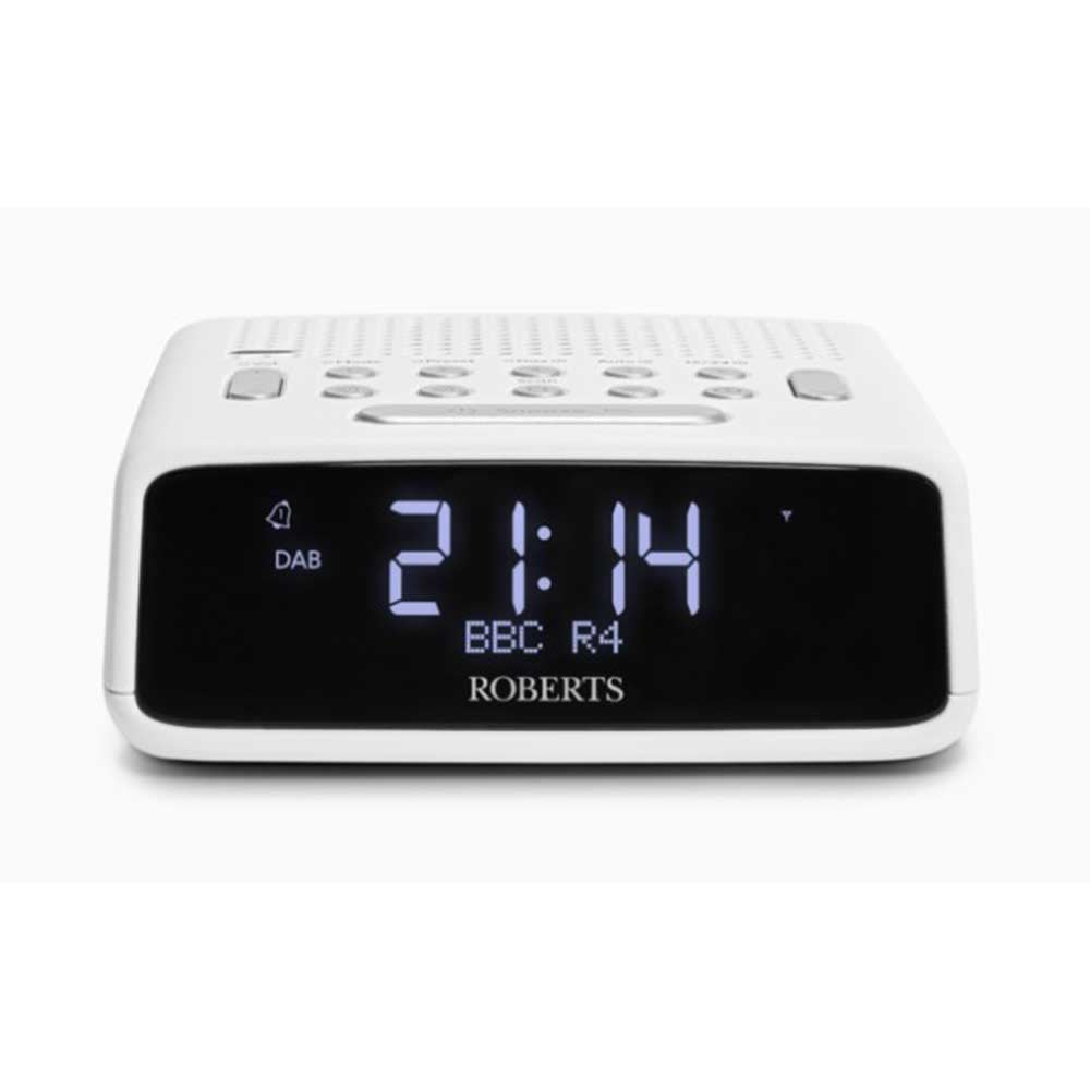 Roberts Radio Ortus DAB/DAB+/FM Clock Radio - White