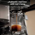Ninja Luxe Café Mini 2-in-1 Espresso and Filter Coffee Machine with Built in Bean Grinder, Manual Milk Frother ES301UK