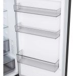 LG GBBSJ10EEP 60/40 Total No Frost Fridge Freezer - Essence Black Steel