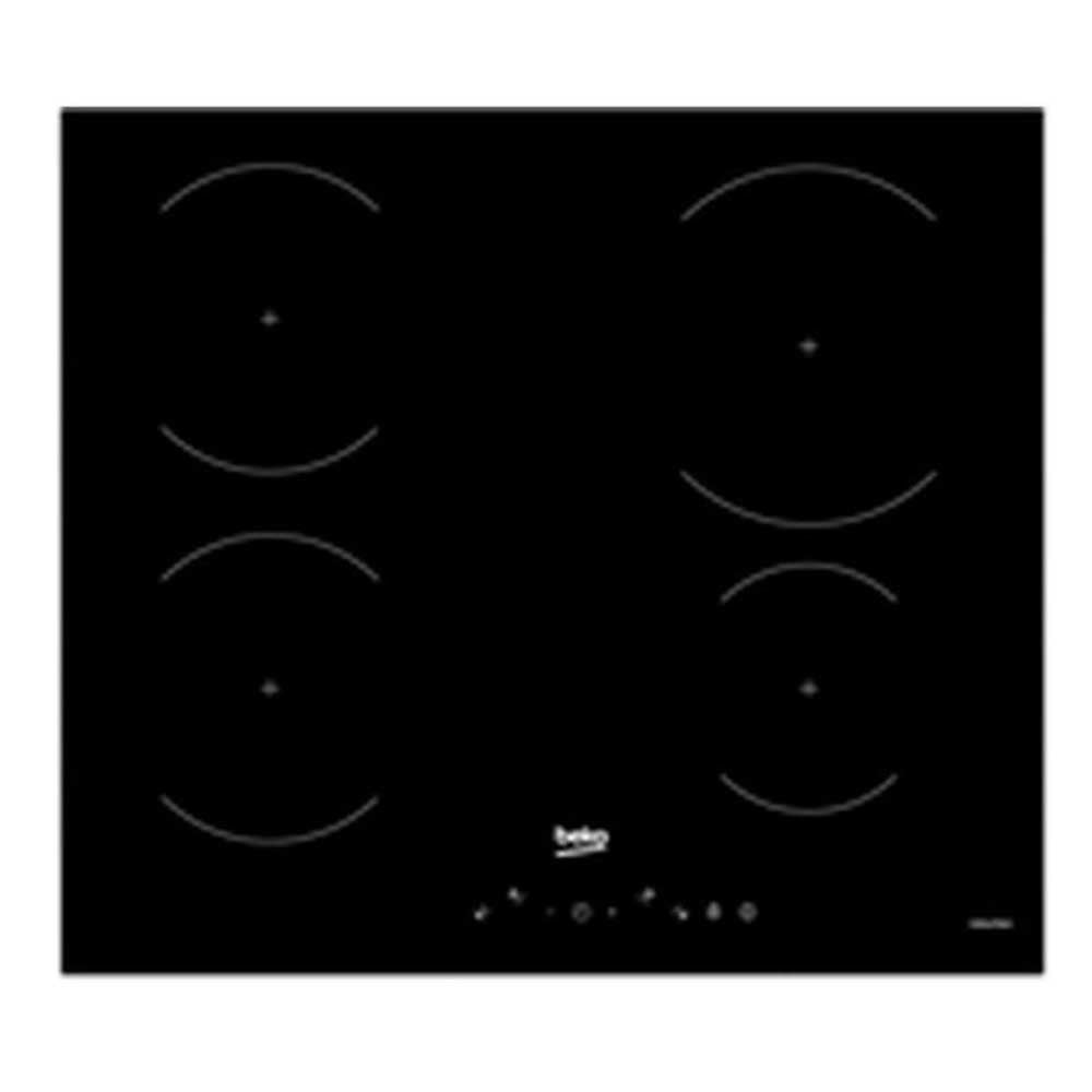 Beko HIIP64430QT Induction Hob with Touch Controls 60cm Wide - Black
