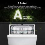 Hisense HS663A90WUK Dishwasher - White - 16 Place Settings