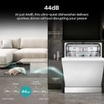 Hisense HS663A90WUK Dishwasher - White - 16 Place Settings