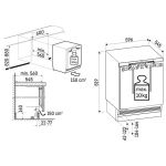 Liebherr URPd365i Built Under Larder Pull Out Drawer Fridge Fixed Hinge