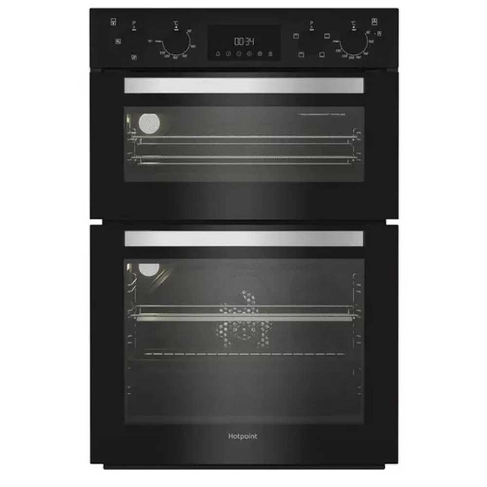 Hotpoint DIH10DB Built In Electric Fan Double Oven