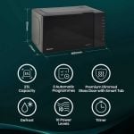 Hisense H23MOBS5H4UK 23 Litres Solo Microwave - Black