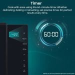 Hisense H23MOBS5H4UK 23 Litres Solo Microwave - Black