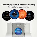 Shark HP062UK BreatheClear Compact Air Purifier with NeverChange6 - Dove