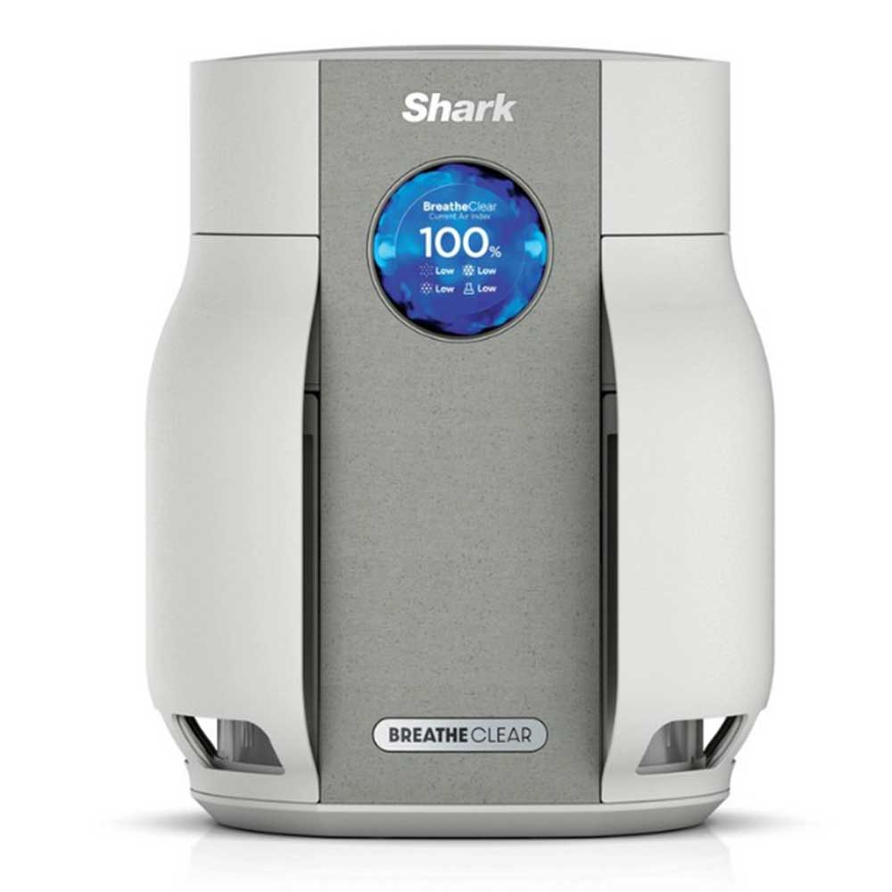 Shark HP062UK BreatheClear Compact Air Purifier with NeverChange6 - Dove