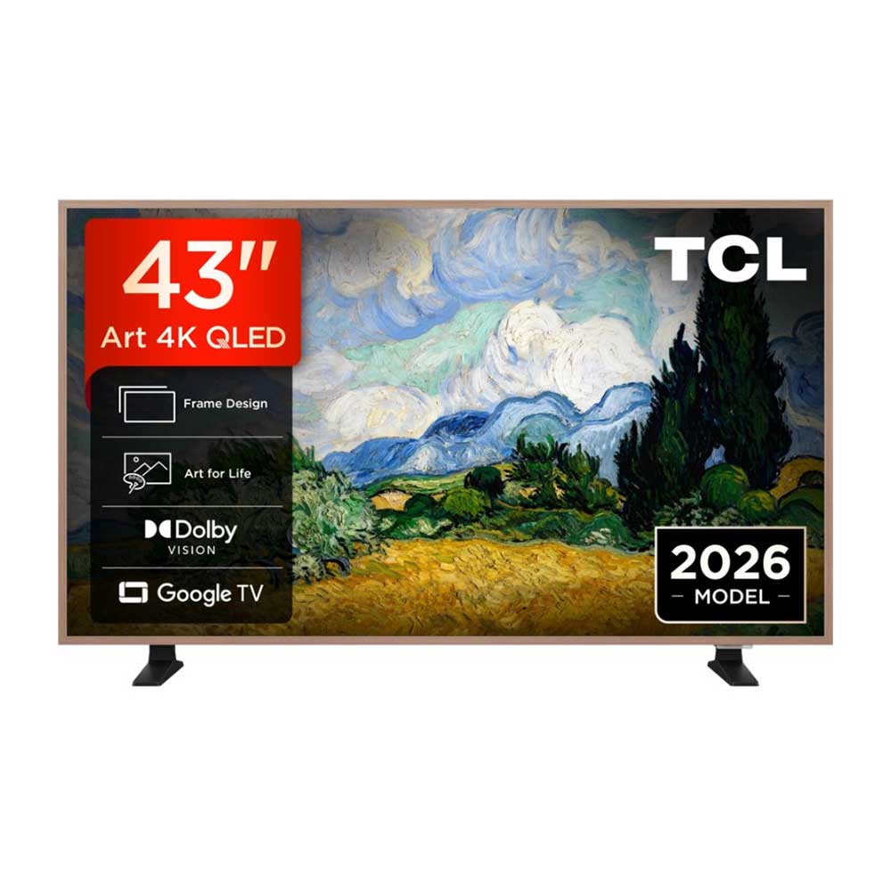 TCL 43A400 PRO-UK (2026) 43 Inch 4K Ultra HD QD-MINI LED AI Art TV