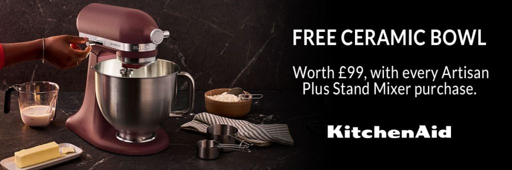 free ceramic beehive bowl with all kitchenaid artisan plus stand mixers