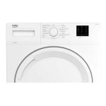 Beko DTKCE80021W 8kg Condenser Tumble Dryer with Sensor Programmes - White