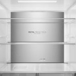 Haier HCR58S18DNMM 60/40 Total No Frost Fridge Freezer - Inox