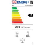 Haier HCR58S18DNMM 60/40 Total No Frost Fridge Freezer - Inox