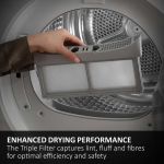 Haier X5 Plus HD90-D357AU1-UK 9kg Heat Pump Tumble Dryer - White