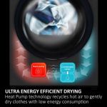 Haier X5 Plus HD90-D357AU1-UK 9kg Heat Pump Tumble Dryer - White
