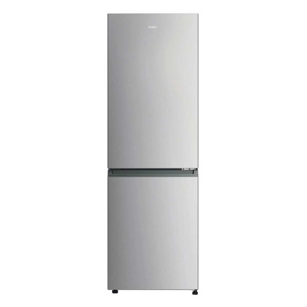 Haier 2D 60 Serie 3 HDPR3618DNPK 355L Total No Frost Fridge Freezer - Stainless Steel