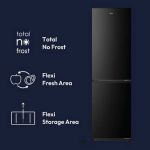 Hoover HONCQ3T518ENTK Total No Frost Fridge Freezer - Black