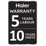 Haier X5 Plus HW90BP14357AETUK 9kg, 1400 Spin Washing Machine - White