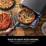 Ninja MO203UK Artisan Outdoor Pizza & Air Fry Oven with Cover - Grey