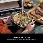 Ninja MO203UK Artisan Outdoor Pizza & Air Fry Oven with Cover - Grey
