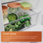 Hotpoint HPKF6353XP4UK 60/40 No Frost Fridge Freezer - Pet Inox