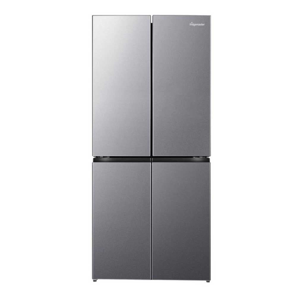 Fridgemaster MQ79395ES American Style Fridge Freezer No Frost 79.4 Wide - Silver