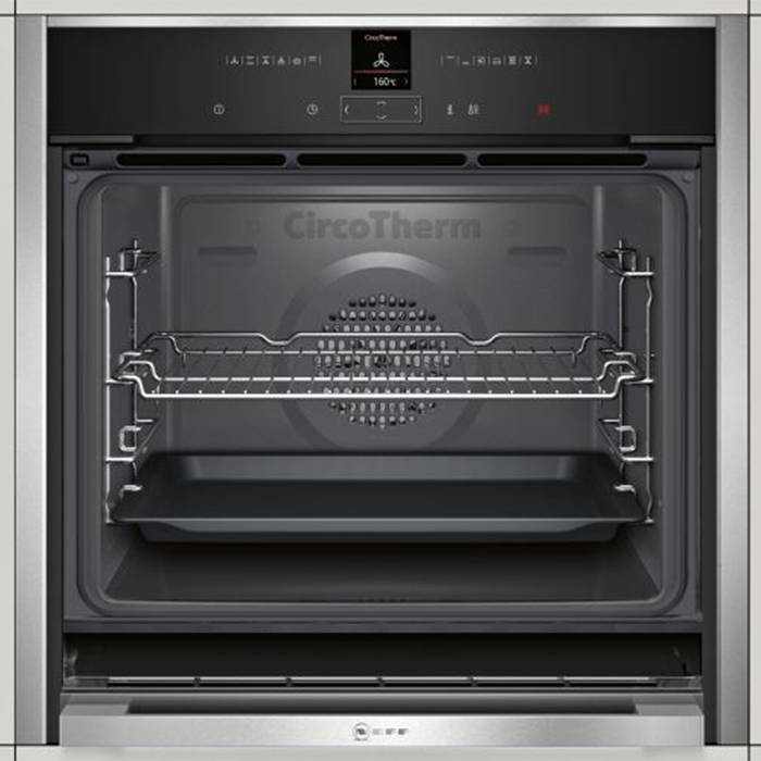 Neff B47CR32N0B Single Electric Oven With Slide&Hide Door and 2.5" TFT