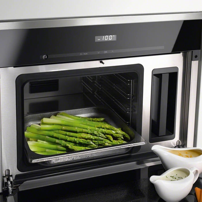 Miele DG6200 PureLine 45cm Steam Oven With Easy Sensor Controls