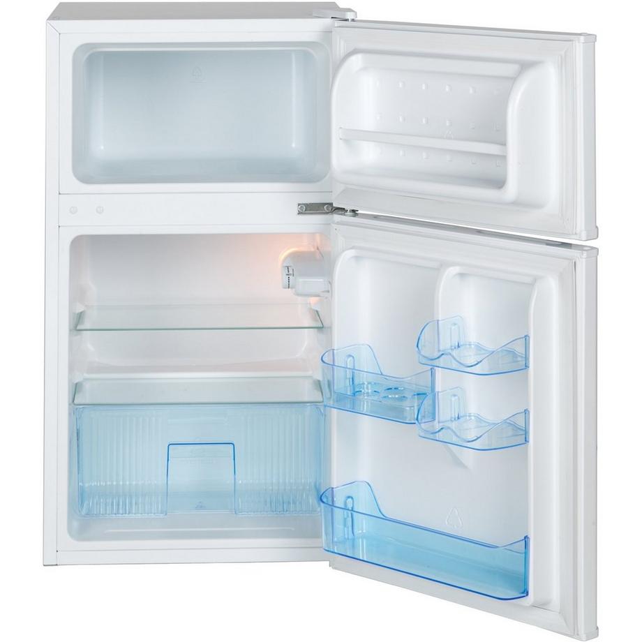 LEC T50084W Under Counter Fridge/Freezer 47cm Gerald Giles