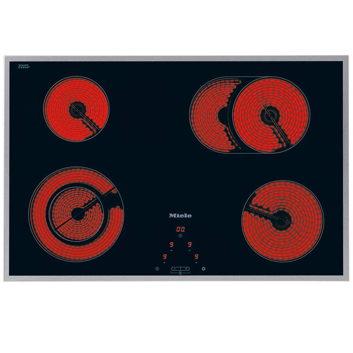 Miele KM5617 80cm Ceramic Hob With Touch Sensor Easy Controls Gerald