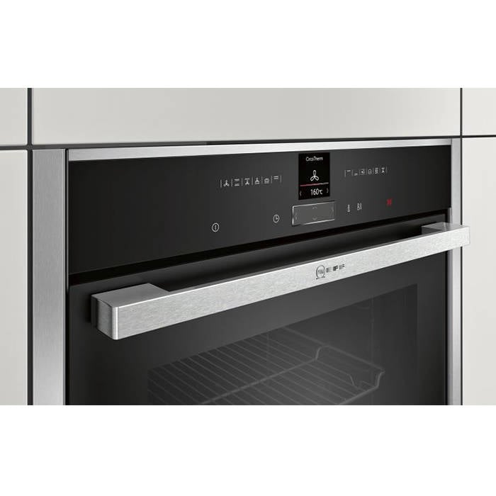 Neff B27CR22N1B Single MultiFunction Pyrolytic Oven with Shift controls