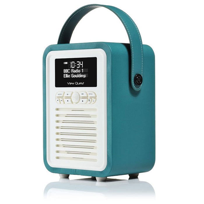 View Quest Retro Mini Tl Retro Mini Dabdabfm Radio With