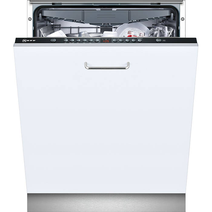 Neff S513k60x1g Fully Integrated Dishwasher With Cutlery Drawer