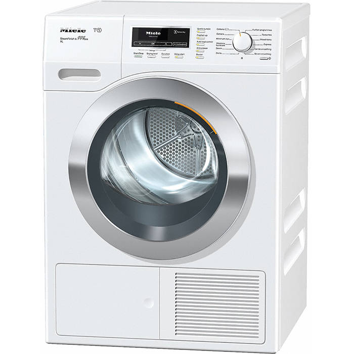 Miele TKR850WP T1 HeatPump Tumble Dryer With Steam Finish Gerald Giles