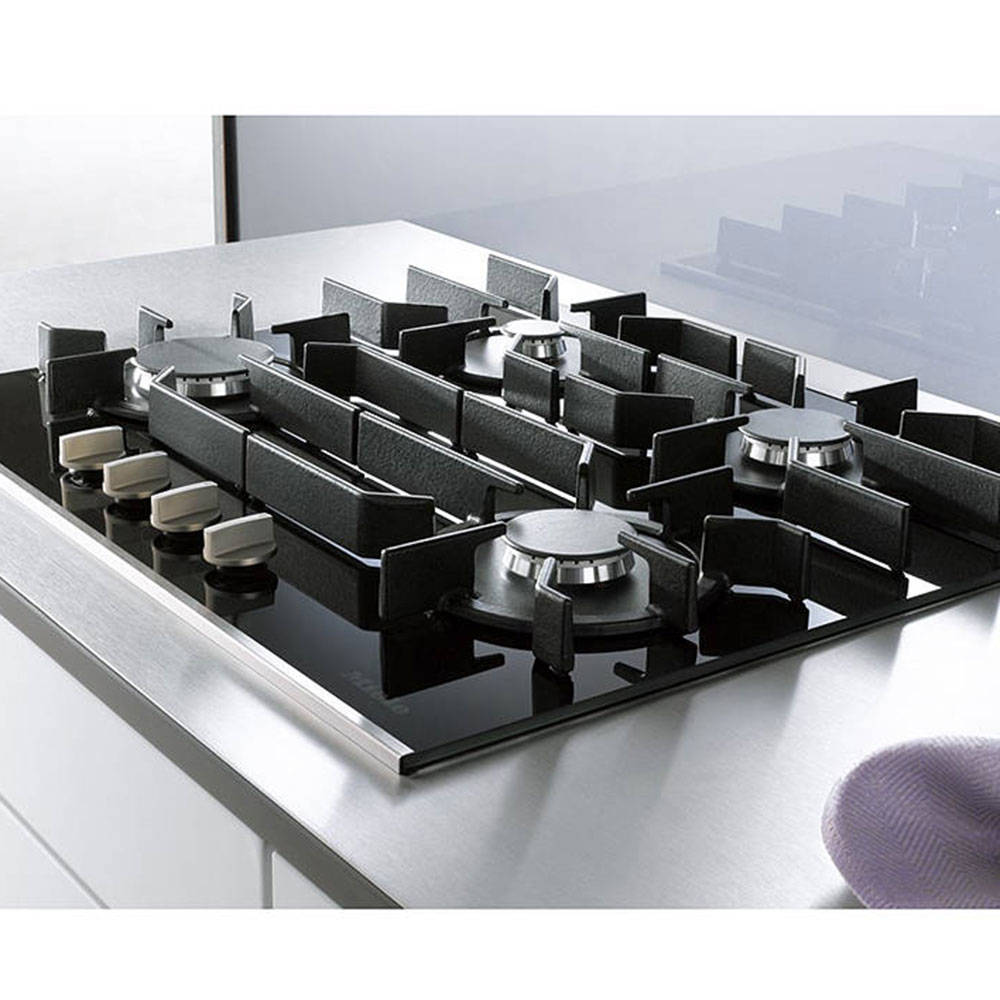 Miele KM3010 4 Zone Gas Hob With Ceramic Glass Base Gerald Giles